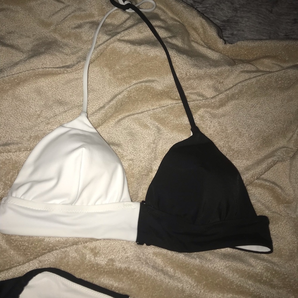 Vs Triangle Halter Bikini Cheeky hipster Bottoms - Picture 3 of 8